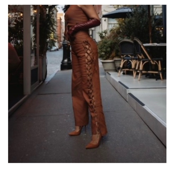 ‼️WOW‼️FUSION BY HYNDIA CALÇA SARJA CORDÃO SET‼️ NWT‼️ RARE‼️ - Picture 16 of 16